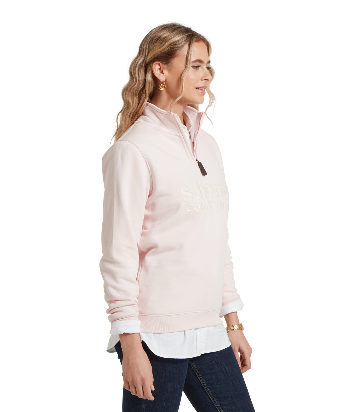 St Issey Sweatshirt Mauve Blush