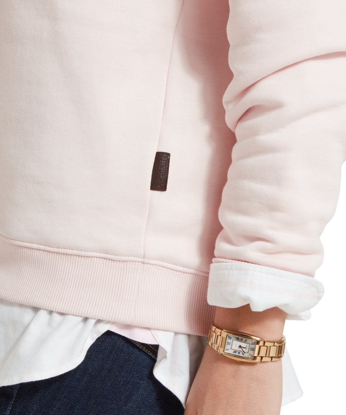 St Issey Sweatshirt Mauve Blush