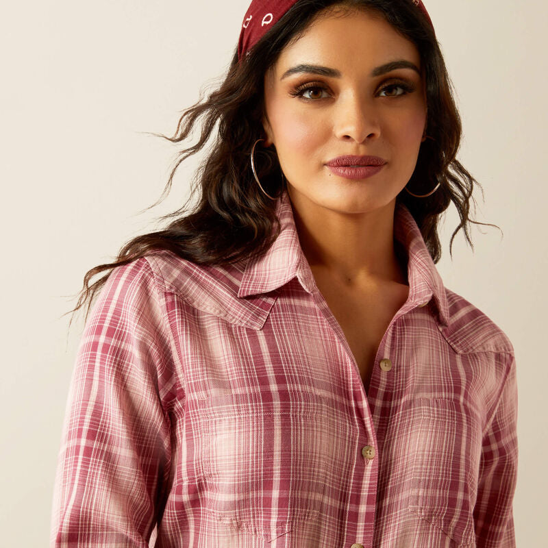 Billie Jean Shirt Delilah Plaid