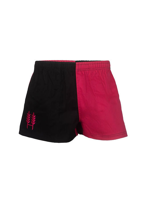 Pink/Black Harlequin Shorts