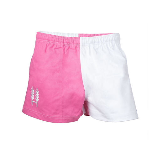 Pink/White Harlequin Shorts