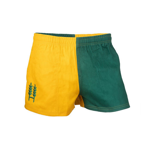 Yellow/Green Harlequin Shorts