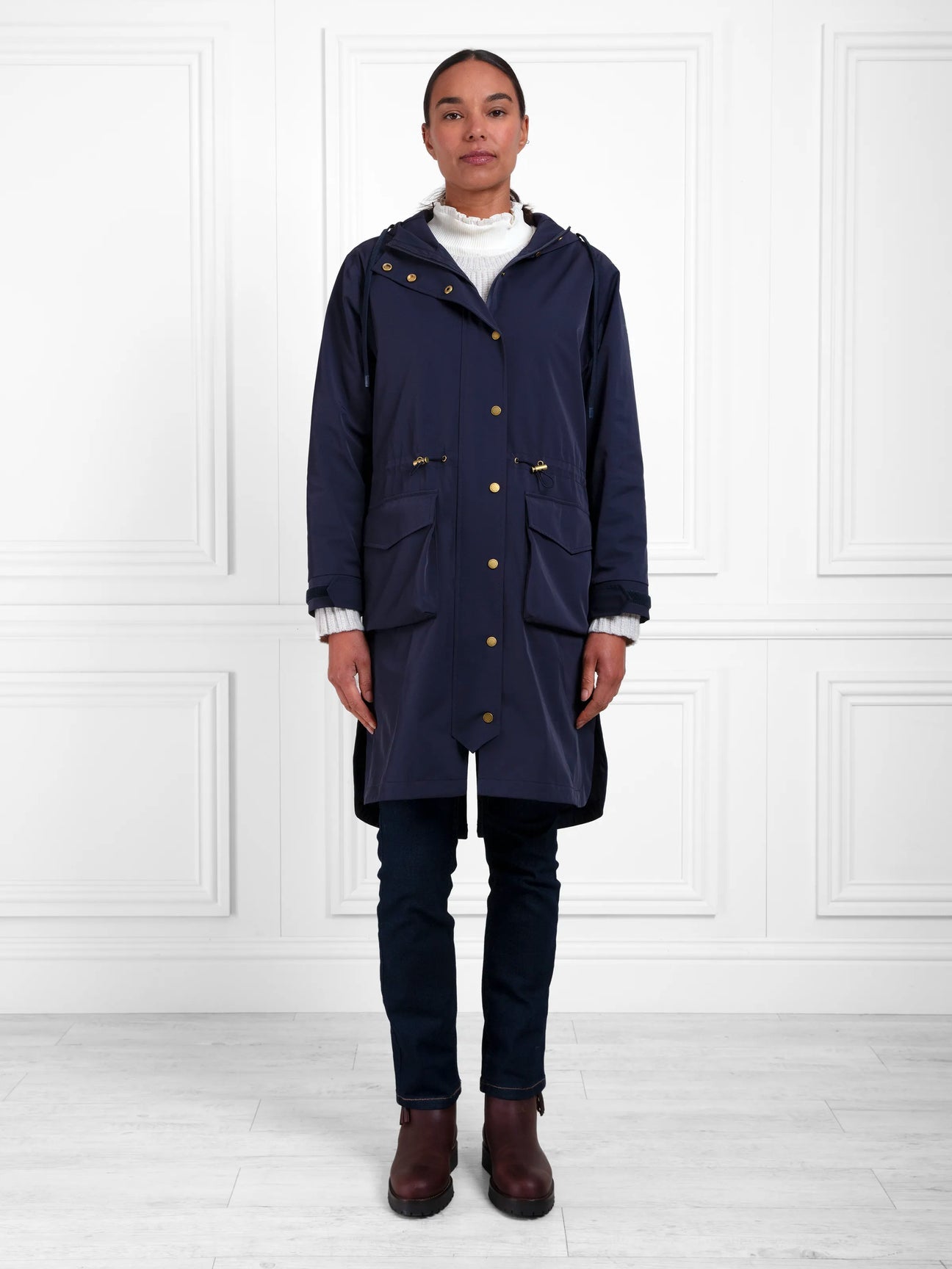 Cressida Navy Coat