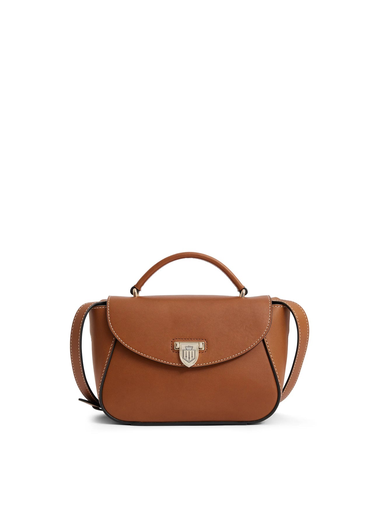 Blenheim Tan Leather Mini Handbag