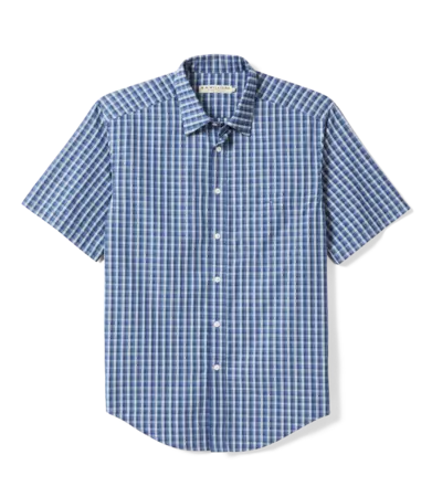 Classic Shirt SS Blue/Navy