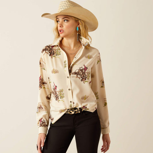 Homestyle Shirt Round Up Print