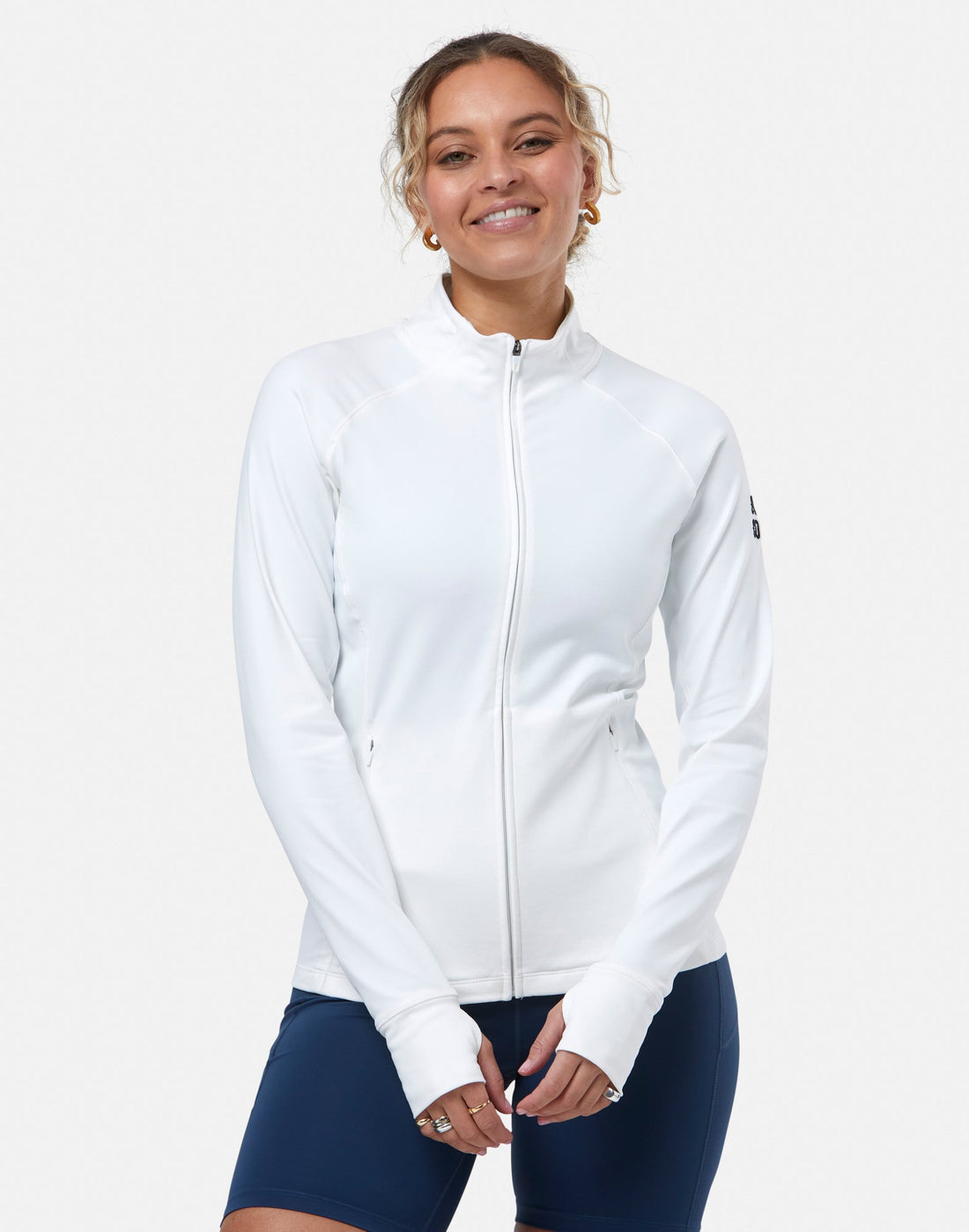 Relentless full zip white