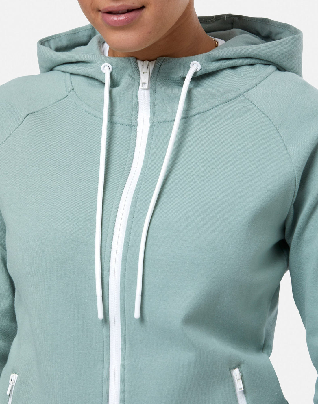 Chill Zip Hoodie Summer Green