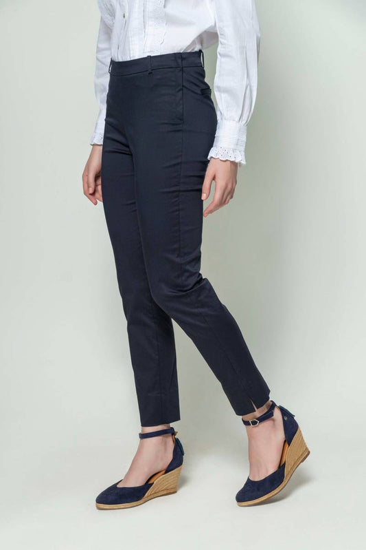 Ruby Classic Navy Cotton trousers