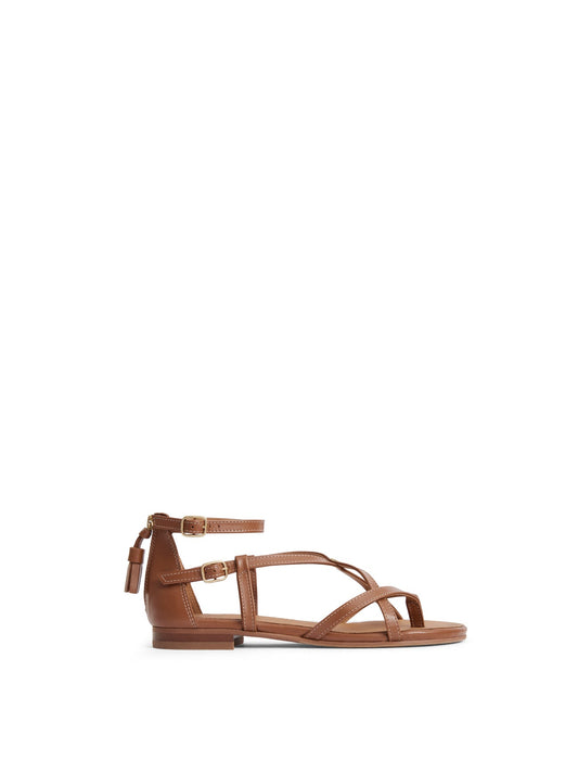 Brancaster sandal - Tan Leather