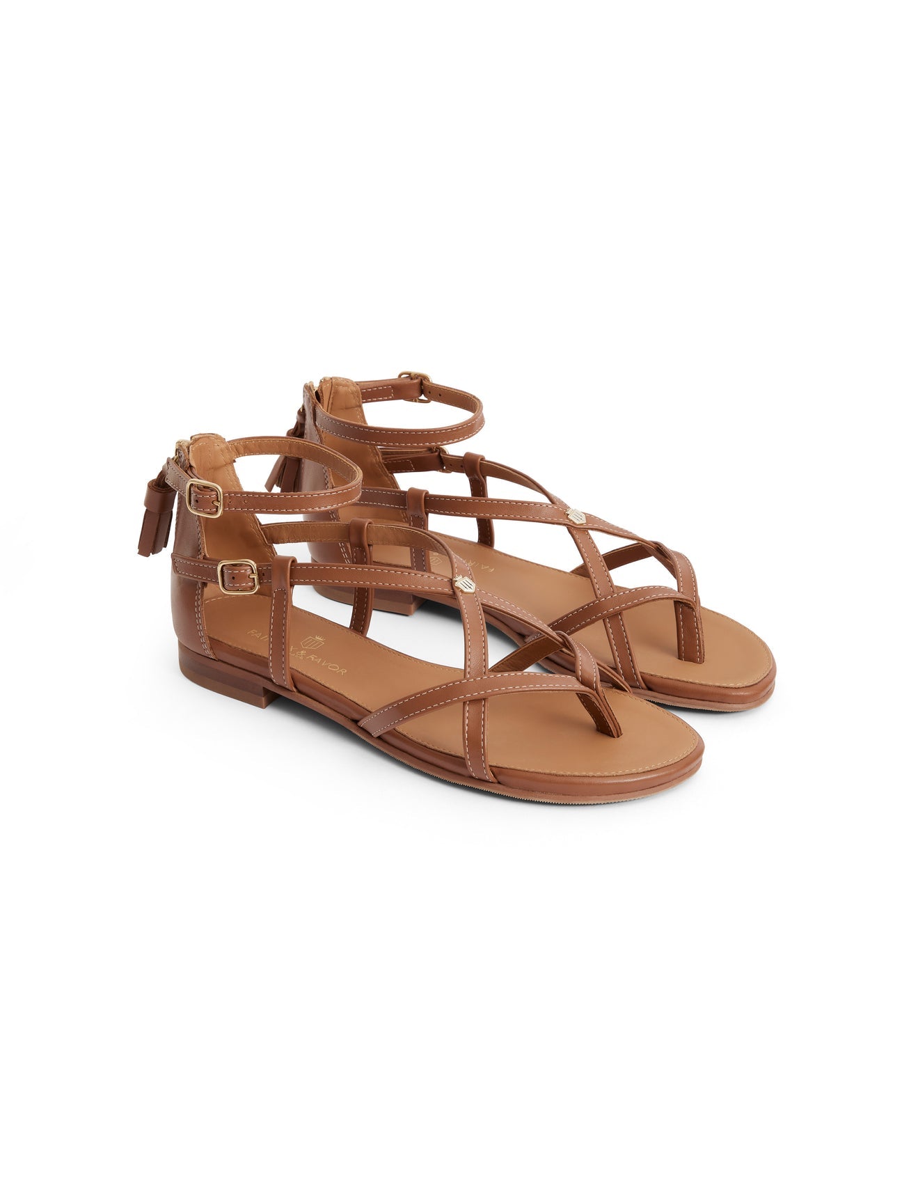 Brancaster sandal - Tan Leather