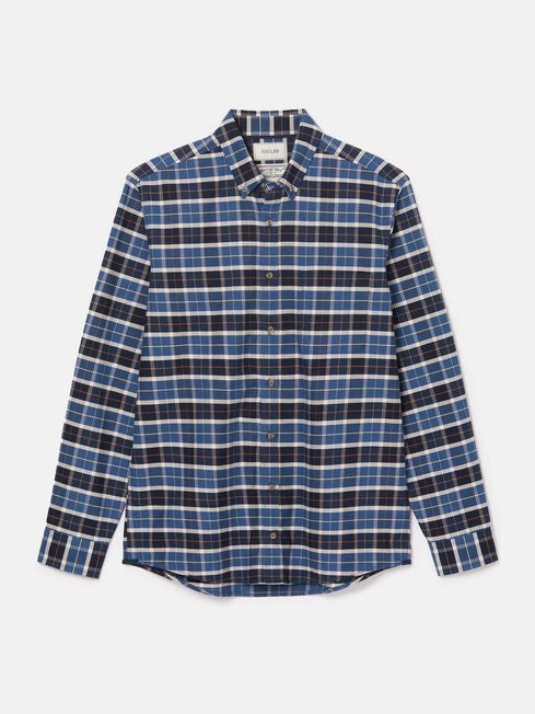 Welford
Navy Cotton Check Shirt