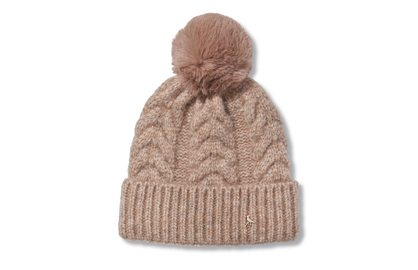 The Langham Pom Beanie - Walnut