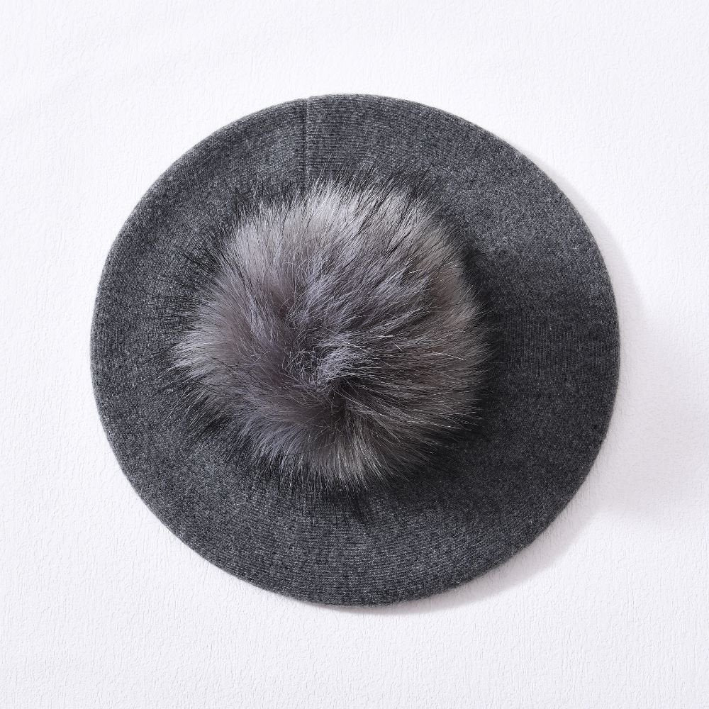 Clarence Beret Charcoal