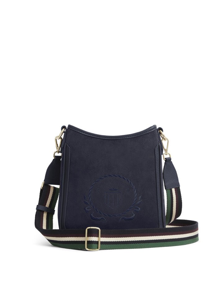 Richmond Crossbody Bag - Navy Suede