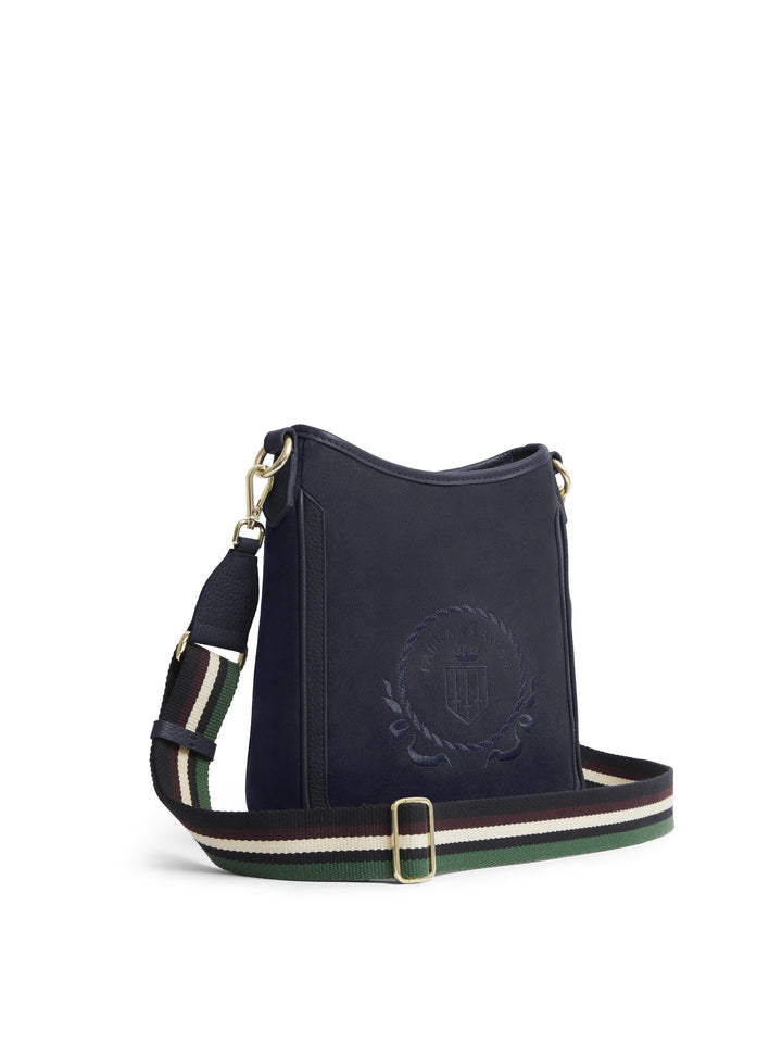 Richmond Crossbody Bag - Navy Suede