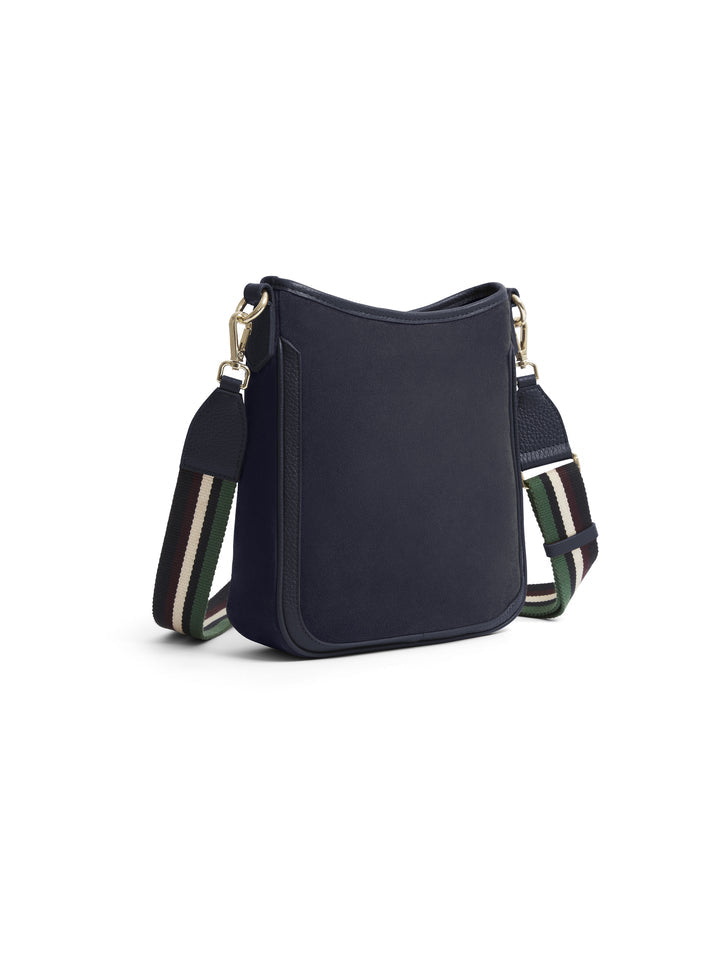 Richmond Crossbody Bag - Navy Suede