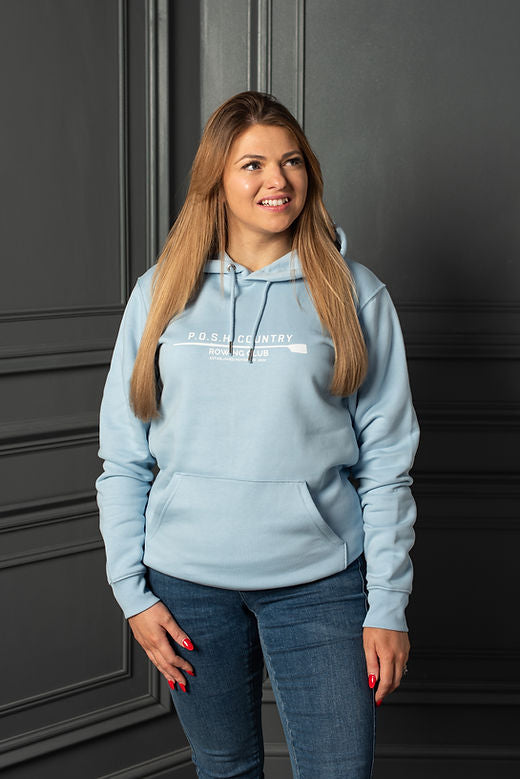 The Henley Hoodie Azur Sky