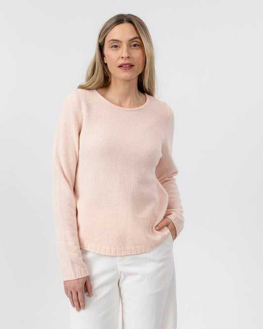 Linda Crew Sweater Flamingo