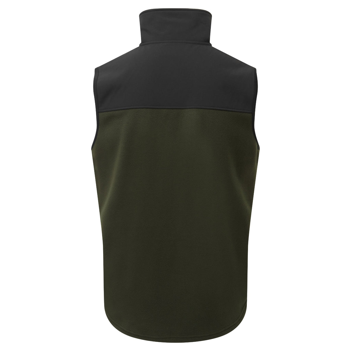 Men’s Hybrid Fleece Vest Olive/Black