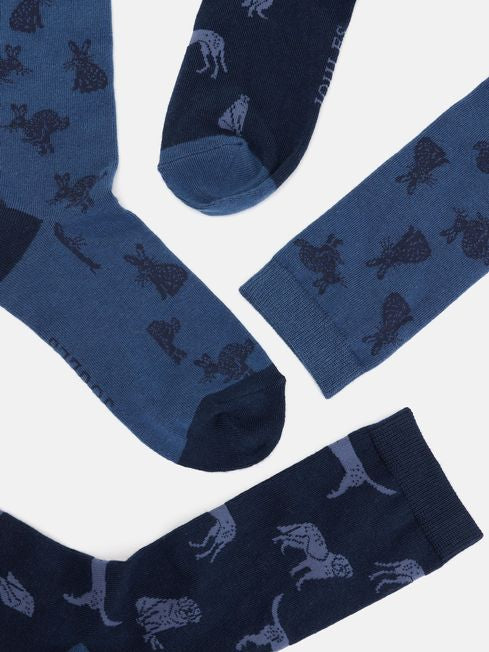 Kingsbury
Blue/Navy Men's 2 Pack Socks (size 7-12)